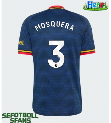 Arsenal Cristhian Mosquera #3 Bortatröja 2026-27 Kortärmad